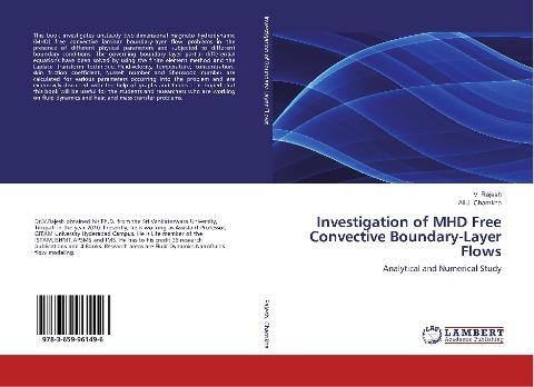 Investigation of MHD Free Convective Boundary-Layer Flows