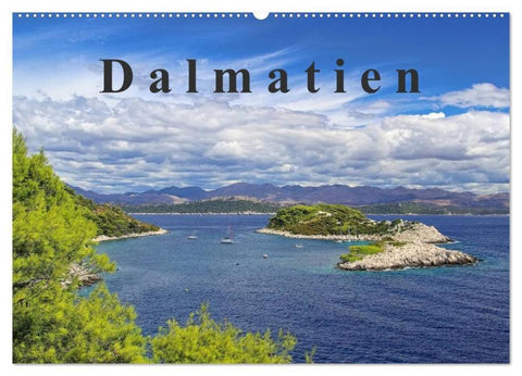 Dalmatien (Wandkalender 2026 DIN A2 quer), CALVENDO Monatskalender