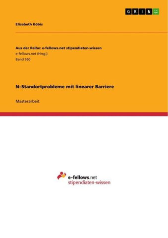 N-Standortprobleme mit linearer Barriere