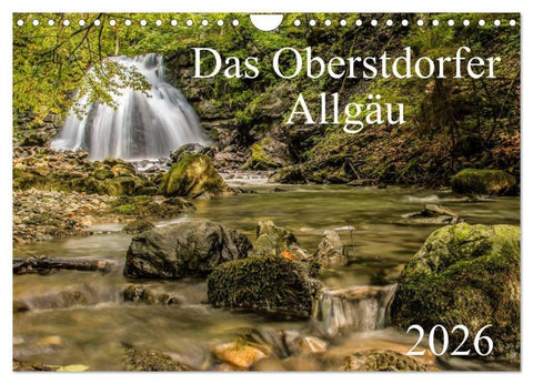 Das Oberstdorfer Allgäu (Wandkalender 2026 DIN A4 quer), CALVENDO Monatskalender