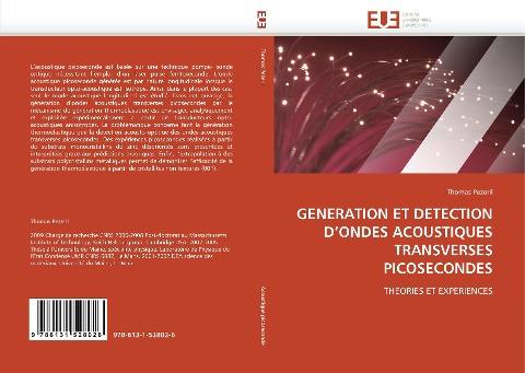 GENERATION ET DETECTION D''ONDES ACOUSTIQUES TRANSVERSES PICOSECONDES