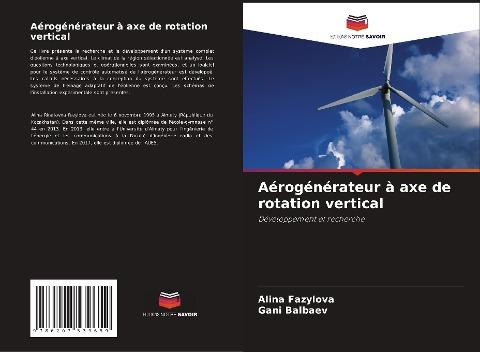 Aérogénérateur à axe de rotation vertical