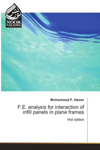 F.E. analysis for interaction of infill panels in plane frames