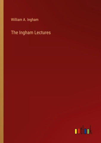 The Ingham Lectures