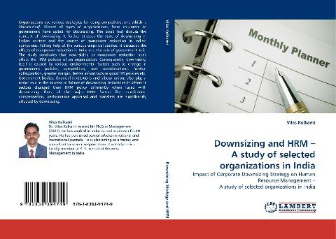 Downsizing and HRM - A study of selected organizations in India