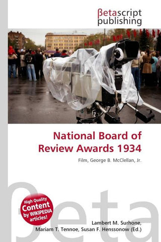 National Board of Review Awards 1934