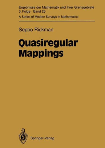 Quasiregular Mappings