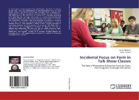 Incidental Focus on Form in Talk Show Classes