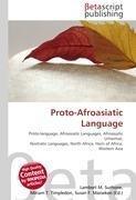 Proto-Afroasiatic Language