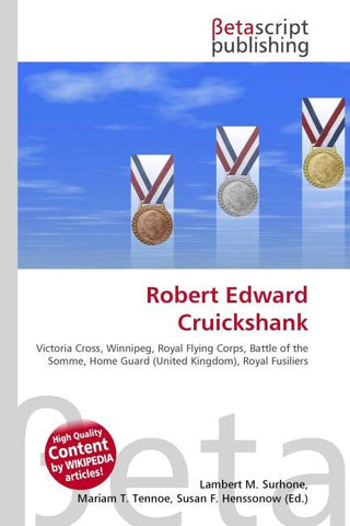 Robert Edward Cruickshank