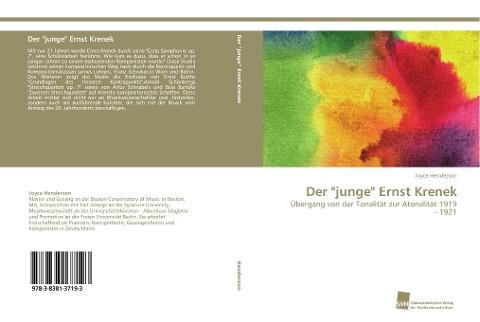 Der "junge" Ernst Krenek