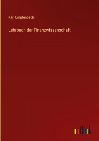 Lehrbuch der Finanzwissenschaft