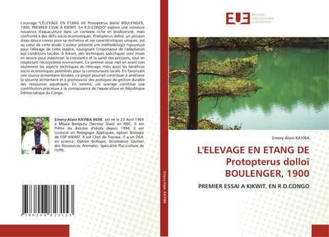 L'ELEVAGE EN ETANG DE Protopterus dolloï BOULENGER, 1900