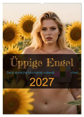 Üppige Engel (Wandkalender 2027 DIN A2 hoch), CALVENDO Monatskalender