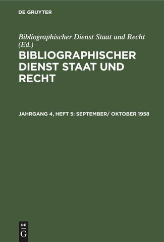 September/ Oktober 1958