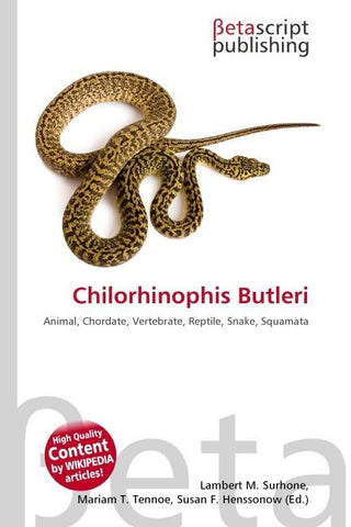 Chilorhinophis Butleri