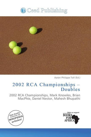 2002 RCA Championships - Doubles