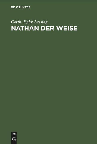 Nathan der Weise