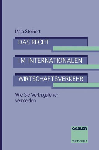 Das Recht im internationalen Wirtschaftsverkehr