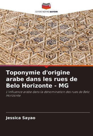 Toponymie d'origine arabe dans les rues de Belo Horizonte - MG
