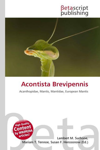 Acontista Brevipennis