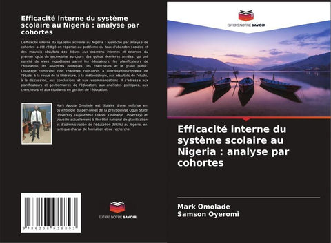 Efficacité interne du système scolaire au Nigeria : analyse par cohortes