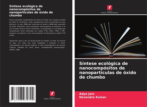 Síntese ecológica de nanocompósitos de nanopartículas de óxido de chumbo