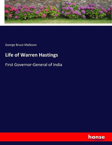 Life of Warren Hastings