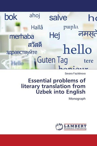 Essential problems of literary translation from Uzbek into English