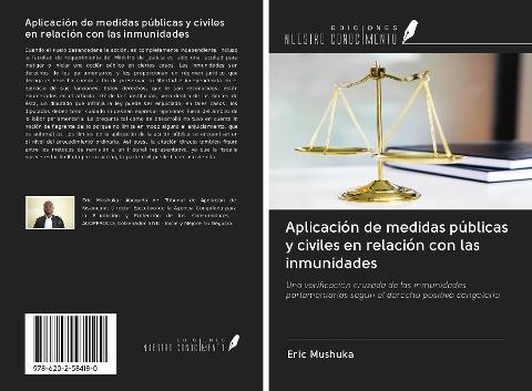 Aplicación de medidas públicas y civiles en relación con las inmunidades