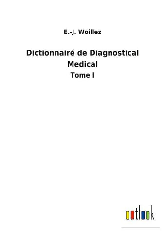 Dictionnairé de Diagnostical Medical