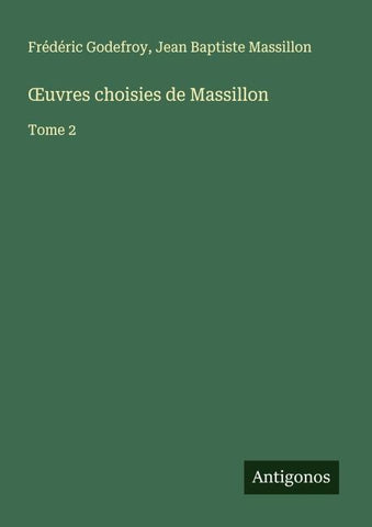¿uvres choisies de Massillon