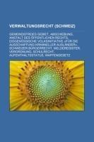 Verwaltungsrecht (Schweiz)