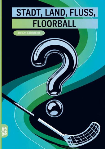 Stadt, Land, Fluss, Floorball