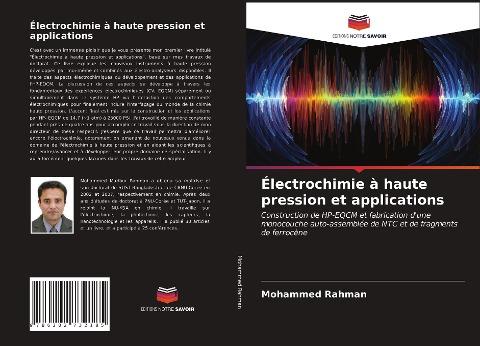 Électrochimie à haute pression et applications