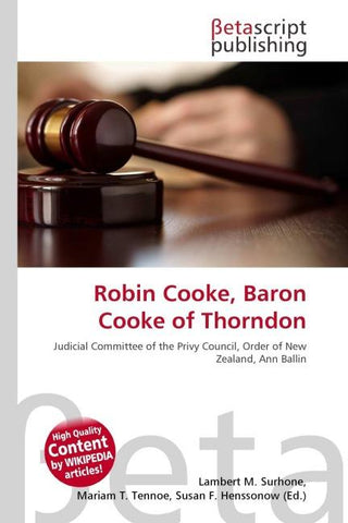 Robin Cooke, Baron Cooke of Thorndon