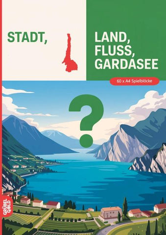 Stadt, Land, Fluss, Gardasee