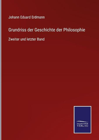 Grundriss der Geschichte der Philosophie