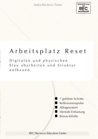 Arbeitsplatz Reset