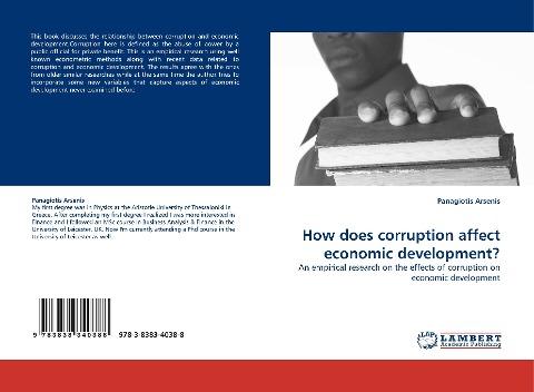 How does corruption affect economic development?