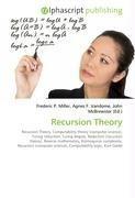 Recursion Theory