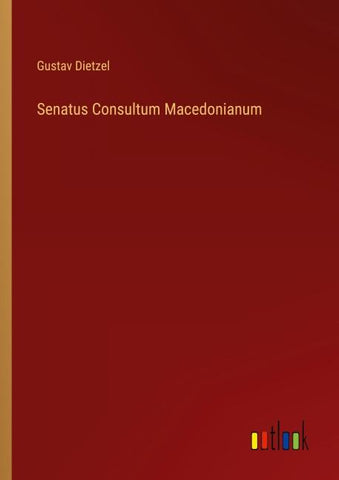 Senatus Consultum Macedonianum