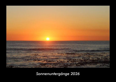 Sonnenuntergänge 2026 Fotokalender DIN A3