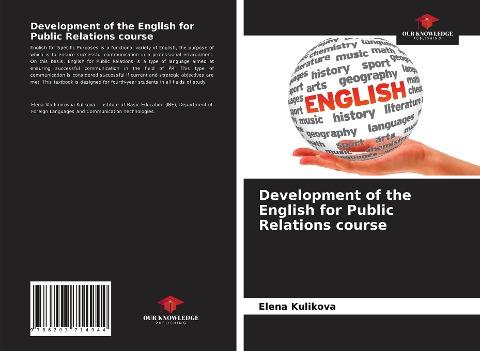 Development of the English for Public Relations course