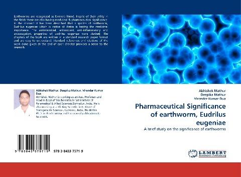 Pharmaceutical Significance of earthworm, Eudrilus eugeniae