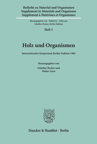 Holz und Organismen.
