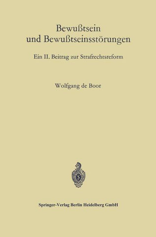 Bewußtsein und Bewußtseinsstörungen
