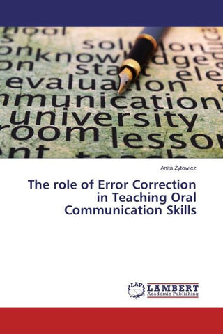The role of Error Correction in Teaching Oral Communication Skills