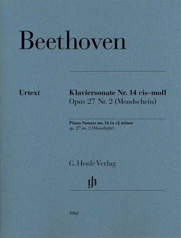 Ludwig van Beethoven - Klaviersonate Nr. 14 cis-moll op. 27 Nr. 2 (Mondscheinsonate)