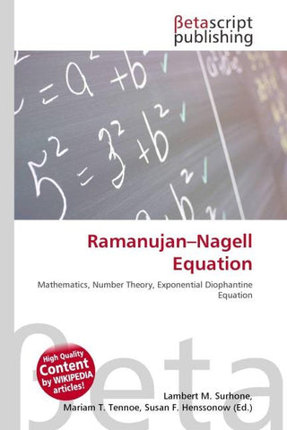 Ramanujan-Nagell Equation
